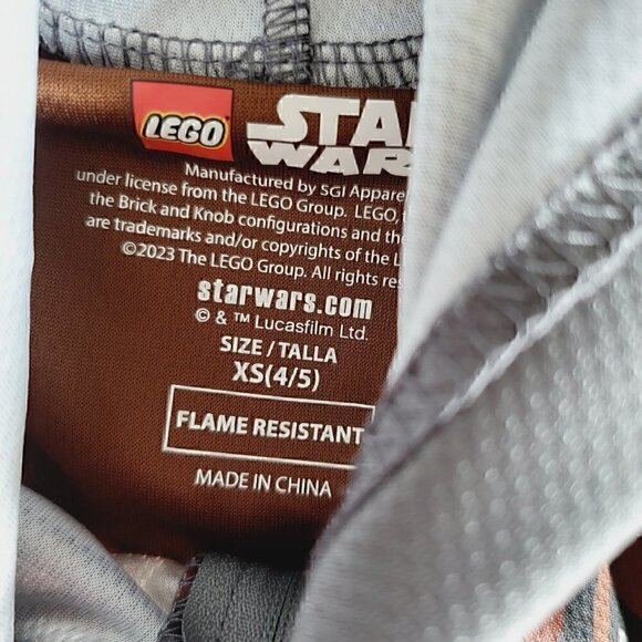 Boys' LEGO Star Wars: the Mandalorian Pajama Romper, 3KIDB-BO - Picture 4 of 4